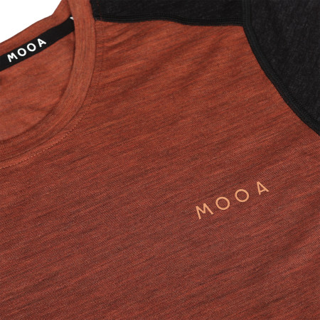 MOOA MerinoSilk Block 160 short női póló