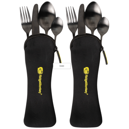 Ridge Monkey DLX Cutlery Set Twin Pack evőeszköz