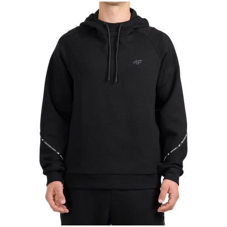 4F Sweatshirt M2726 férfi pulóver fekete Deep Black