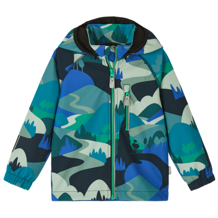 Reima Vantti Sparkly Blue gyerek softshell kabát kék Sparkly Blue
