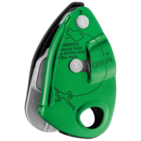 Petzl GriGri+ félautomata biztosító zöld Green
