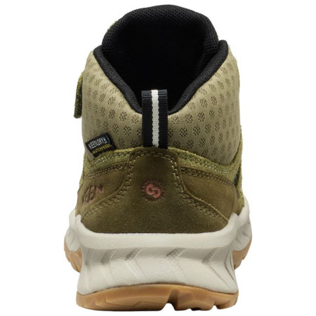 Keen Hightrail Mid Wp Children Dark Olive gyerek cipő