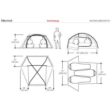 Marmot Limelight 3P sátor
