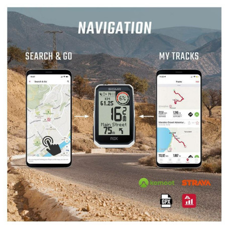 Sigma ROX 4,0 Endurance sebességmérő