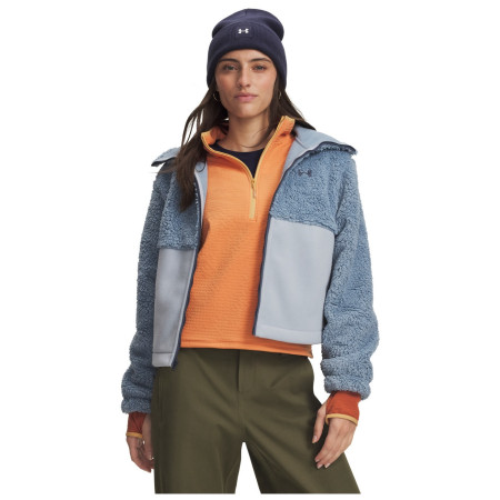 Under Armour W Basecamp Fleece FZ női pulóver kék