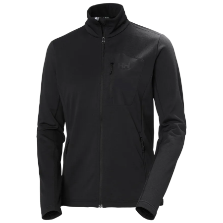 Helly Hansen Versalite Fleece Jacket női funkcionális pulóver fekete Black