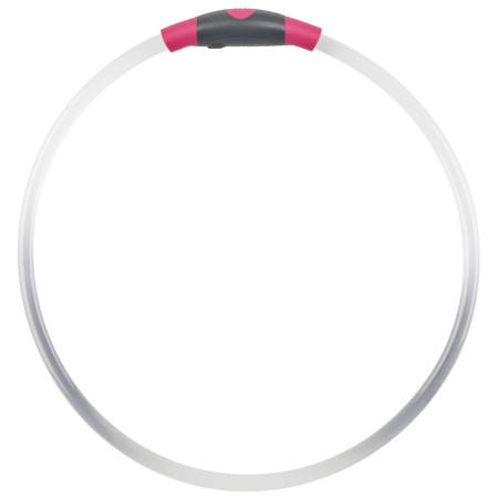 Nite Ize NiteHowl® Rechargeable LED Safety Necklace világító kutyanyakörv rózsaszín Tie Dye Pink