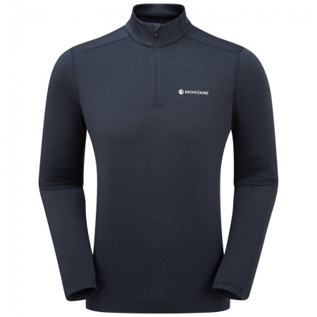 Montane Dart Xt Zip Neck férfi funkcionális póló sötétkék