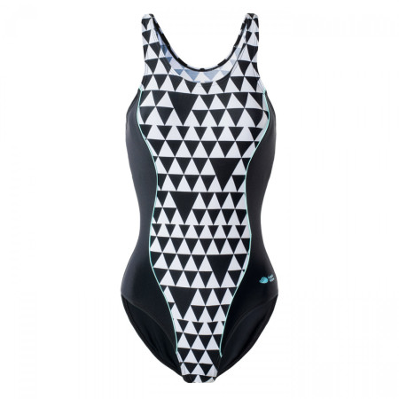 Dámské plavky Aquawave Abira Wmns fekete/fehér