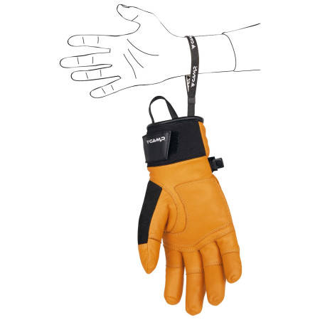 Camp Geko Revel kesztyű