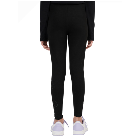 4F Tights Cas F313 Deep Black gyerek leggings