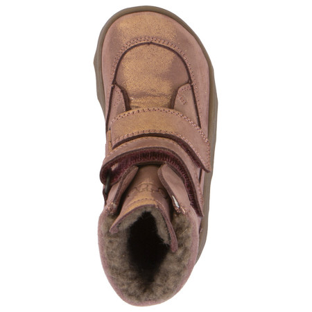 Froddo Barefoot Zeru Tex Winter Pink/Gold gyerek téli cipő