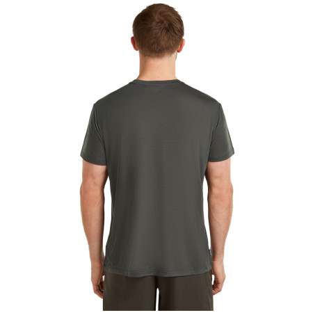 Icebreaker Merino Blend Core SS Tee Single Line Camp férfi funkcionális póló