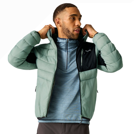 Regatta Hooded Leedre Hybrid férfi hibrid dzseki