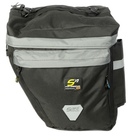 Kétkamrás kerékpár táska Sport Arsenal Art. 460 fekete