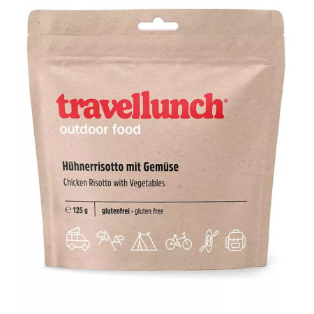 Travellunch Travellunch Csirkerizottó (gluténmentes) 125 g szárított étel