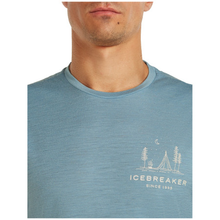Icebreaker Men Merino 150 Tech Lite SS Tee Peaceful Pass férfi póló