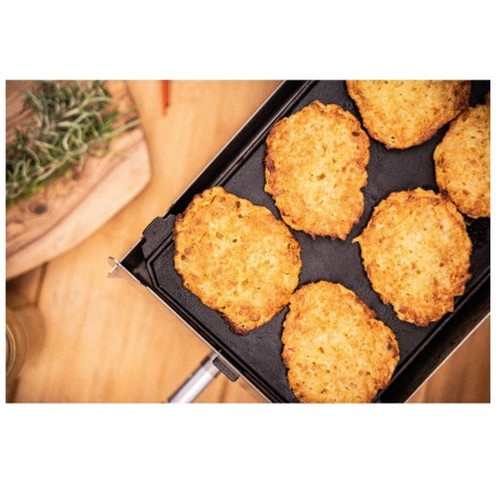 SKOTTI Oboustranný litinový tál Kast grill kiegészítő