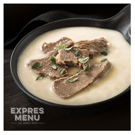 Expres menu Hovězí s křenovou omáčkou készétel