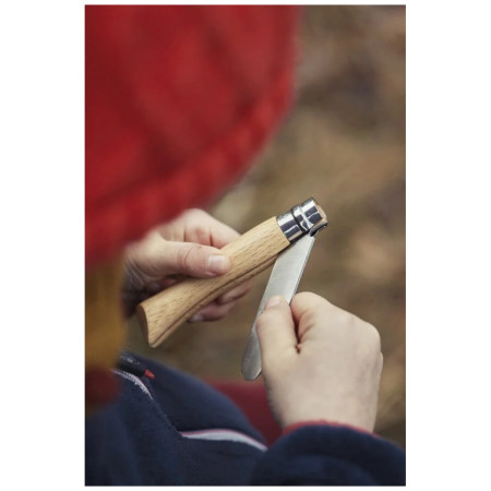 Opinel VRI N°07 My first buk + pouzdro na opasek zsebkés