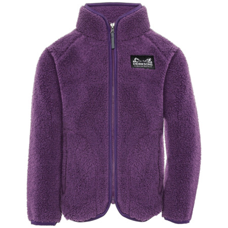 Didriksons Gibbs Kids Fullzip 2 Northen Purple gyerek pulóver lila Northen Purple
