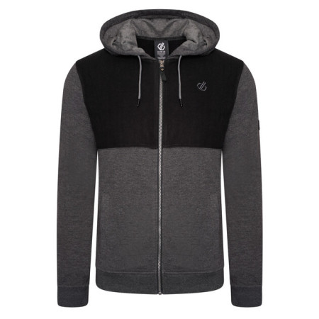 Férfi pulóver Dare 2b Credulous FullZip szürke/fekete