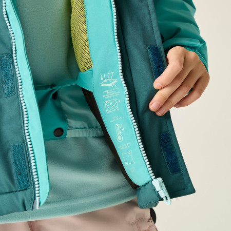 Dare 2b Send It II Jacket TurqMedit gyerek dzseki
