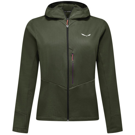 Salewa Pedroc Pl 3 Hd Jacket W női funkcionális pulóver zöld dark olive