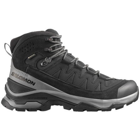 Salomon Quest Echo Gore Tex férficipő fekete Black / Castlerock / Black