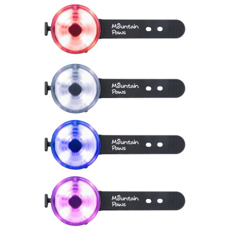 Mountain Paws Rechargeable Dog Safety Light világító kiegészítő kutyára