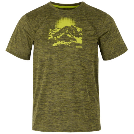 Regatta Fingal IX férfi póló sötétzöld NephrtGrnMrl