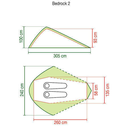 Coleman Bedrock 2 sátor
