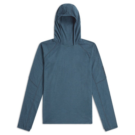 Icebreaker Men Mer 400 RealFleece Grid Pulover Hood férfi pulóver