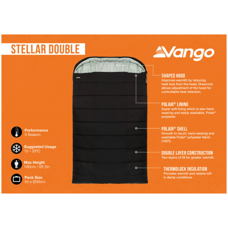 Vango Stellar Double hálózsák