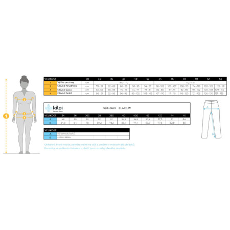 Kilpi Elare-W női nadrág
