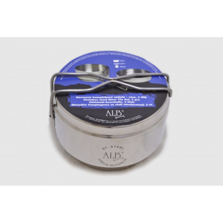 Ešus VAR nerezový - dvoudílný