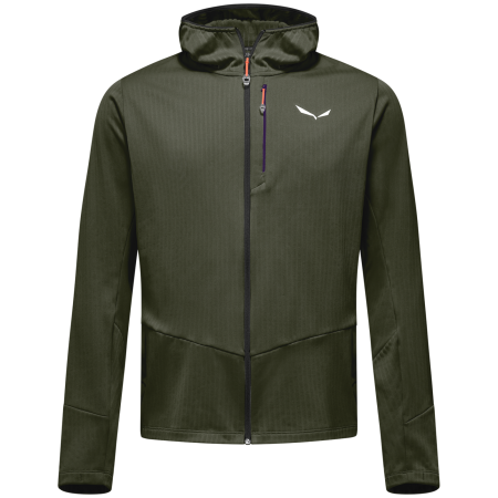 Salewa Pedroc Pl 3 Hd Jacket M férfi funkcionális pulóver zöld dark olive
