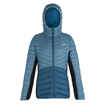 Regatta Women’s Hooded Leedre Hybrid női dzseki kék/fekete StmBl/MrB/Bk