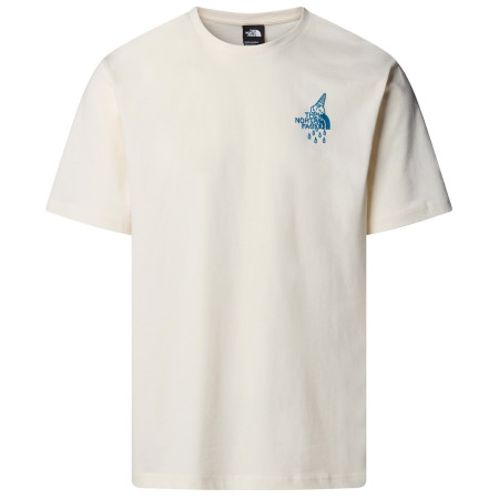 The North Face U Powder Days Relaxed S/S Tee-Graphic férfi póló fehér White Dune