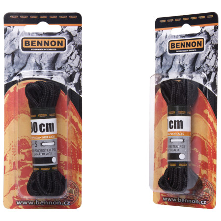 Cipőfűző Bennon Laces Black Box 90 cm