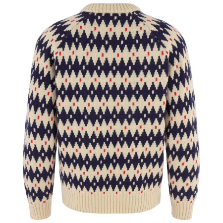Fjällräven Övik Jacquard Knit M férfi pulóver
