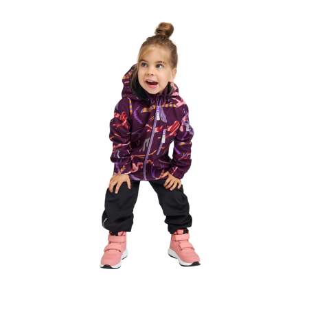 Reima Vantti Deep Purple gyerek softshell kabát