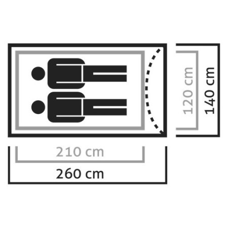 Salewa Litetrek Pro II Tent sátor