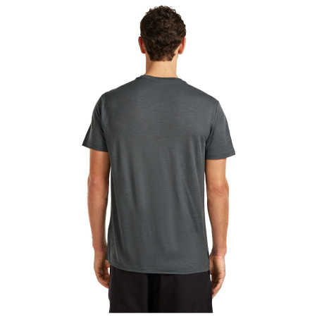 Icebreaker Men Merino 150 Tech Lite SS Tee Range Stripes férfi póló