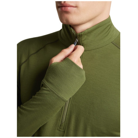 Icebreaker Men Mer 200 ZoneKnit LS Half Zip férfi funkcionális póló