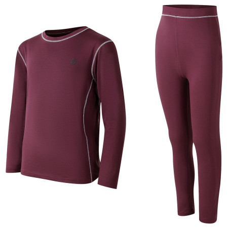Dare 2b Pow II Baselayer Set Huckleberry gyerek funkcionális szett sötét fekete Huckleberry