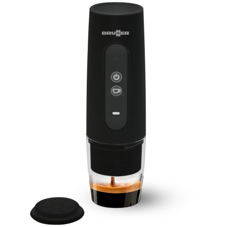 Brunner Vivamoca kávéfőző utazáshoz fekete