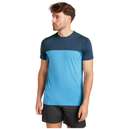 Icebreaker Men Merino 125 Cool-Lite™ Sphere III SS Tee Colour Block férfi funkcionális póló