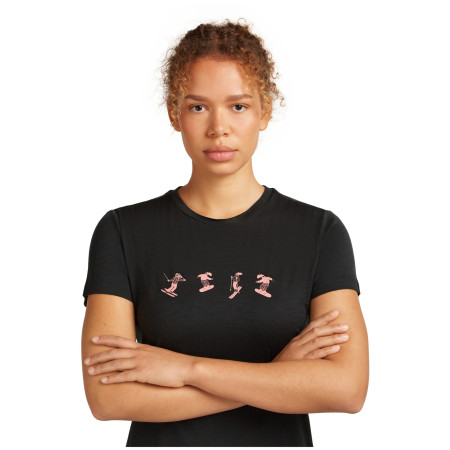 Icebreaker Women Merino 150 Tech Lite SS Tee Snow Day női póló