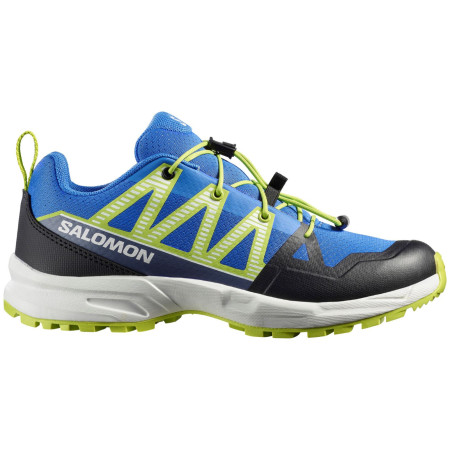 Salomon Outscape J gyerek cipő kék/sárga Strong Blue / White / Acid Lime
